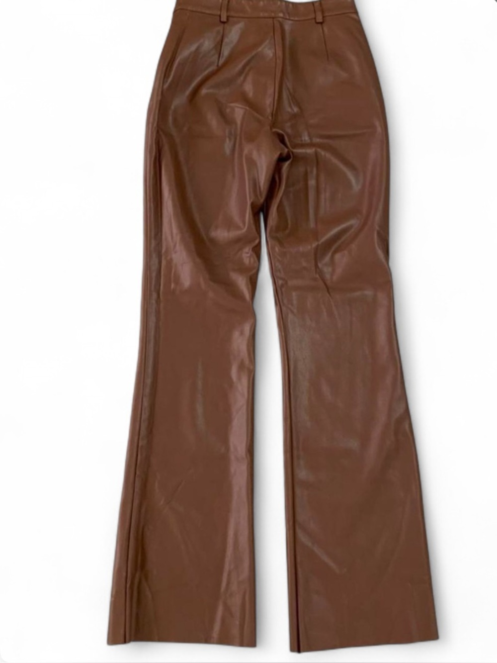 Meshki Tyra Faux Leather Pants in brown Size Small #leather pant - Picture 5 of 8